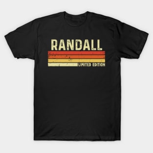 Randall Name Vintage Retro Limited Edition Gift T-Shirt